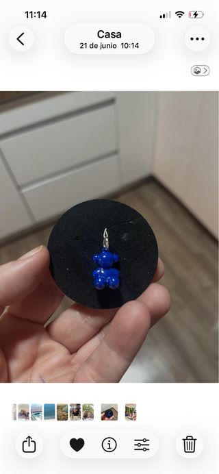 Colgante Oso Tous Cerámica y Plata