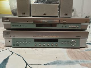 Equipo de música JVC DVD