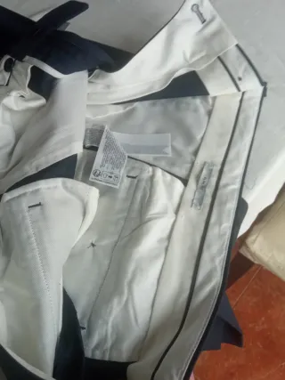 Pantalón de vestir azul oscuro caballero