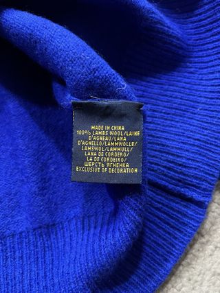 Jersey Polo Ralph Lauren Azul