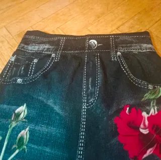 Pantalones con estampado floral(15 year)