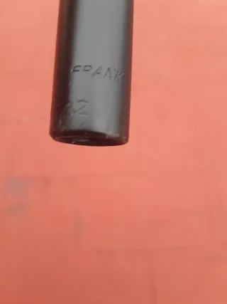 Manillar de bicicleta negro