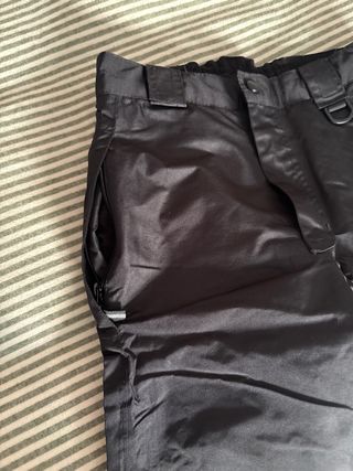Pantalón de esquí infantil negro