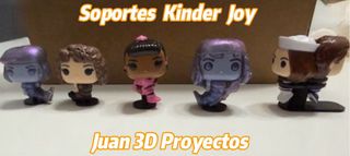 Pack Expositor+Figuras + Soportes Stranger Things