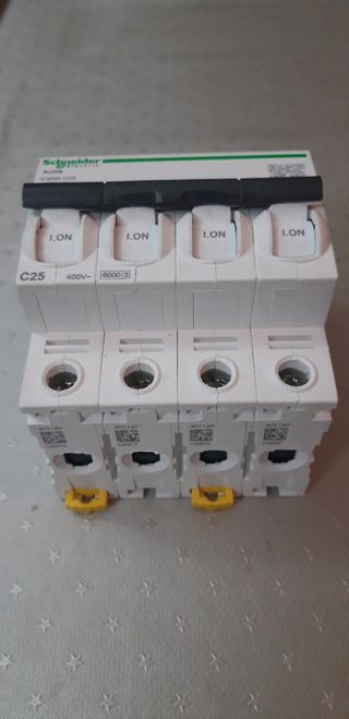 SCHNEIDER Magnetotérmico  IC60N C25