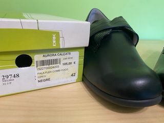 Zapatos Mujer Druker Negro Talla 41 Sin Estrenar