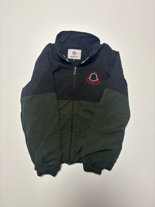 Chaqueta Moncler Negra y Verde Talla M