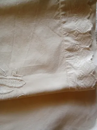 2 sabanas algodón 1'35