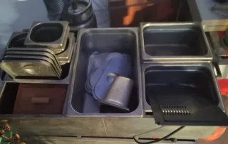 Freidora industrial acero inoxidable