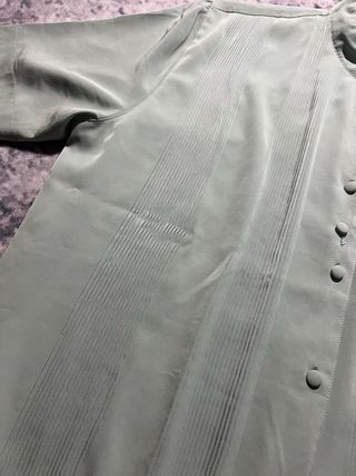 Camicia Burberry Seta Donna Taglia L Menta