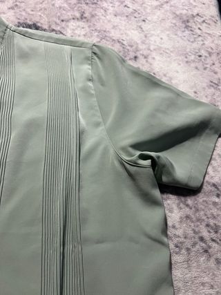 Camicia Burberry Seta Donna Taglia L Menta