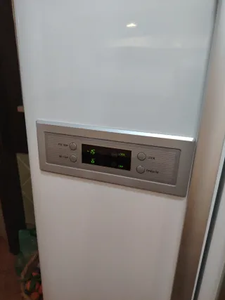 Frigorífico doble LG blanco