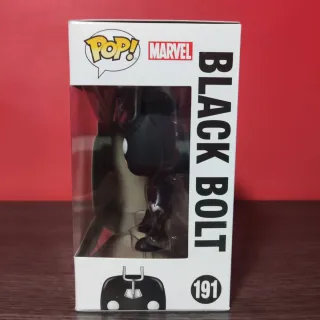 Funko Pop Marvel Black Bolt 191 Negro