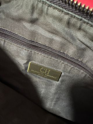 Bolso Vintage CH Beige y Marrón