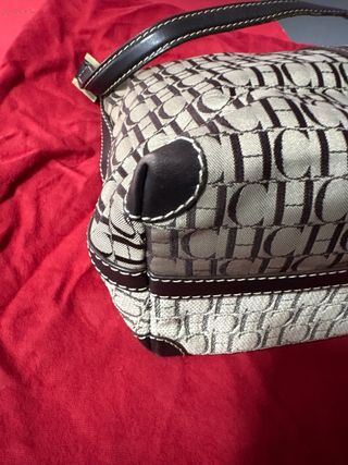 Bolso Vintage CH Beige y Marrón