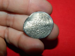 Lote 4 Monete d'Argento Arabe Medievali