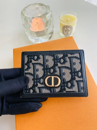 Cartera Tarjetero Dior Oblique Monogram Vintage