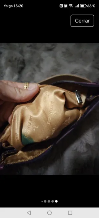 Bolso piel genuina Petusco