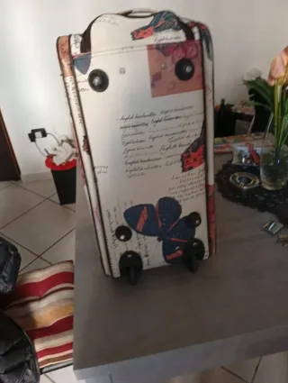 Borsa da viaggio con farfalle