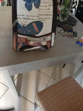 Borsa da viaggio con farfalle
