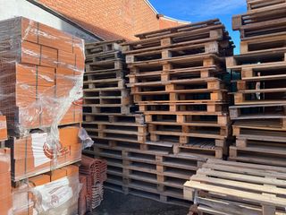 Palets de madera Dobles 3€ y no Europeos 1.5€