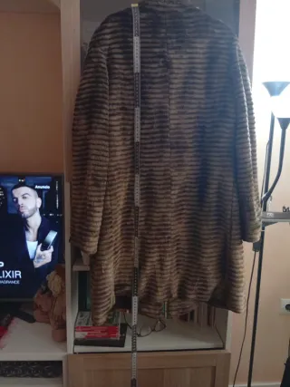 Cappotto in pelle sintetica da donna