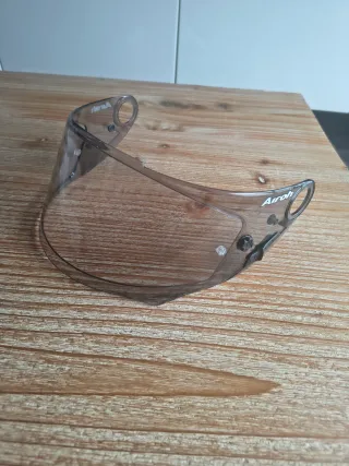 Visera Casco Airoh Antifog ahumado claro