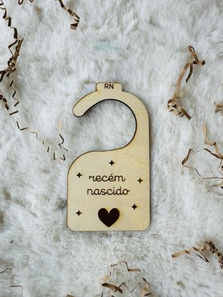 Separadores Roupa Bebé Madeira 7 Peças