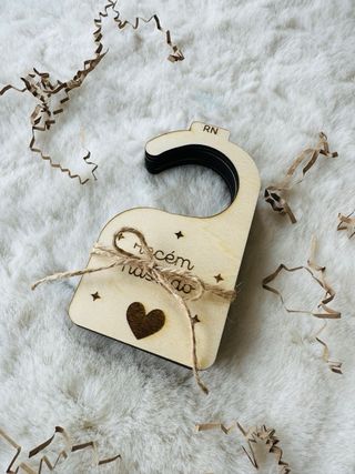 Separadores Roupa Bebé Madeira 7 Peças