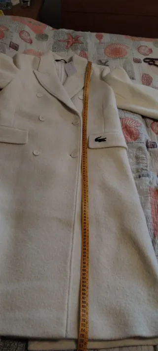 Cappotto  Originale Lacoste 100% Lana