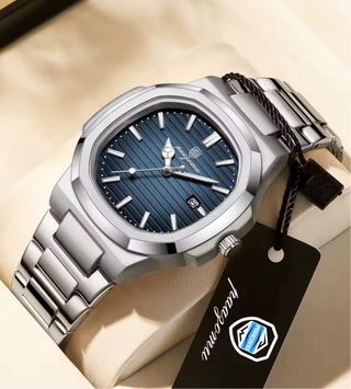 Reloj Hombre Esfera Azul