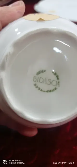 Jarraleche  Bidasoa Porcelana Blanca