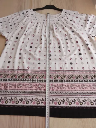 Blusa amplia elástica mujer XXL como nueva.