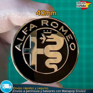 Emblema Volante Alfa Romeo 40mm Adhesivo Metálico