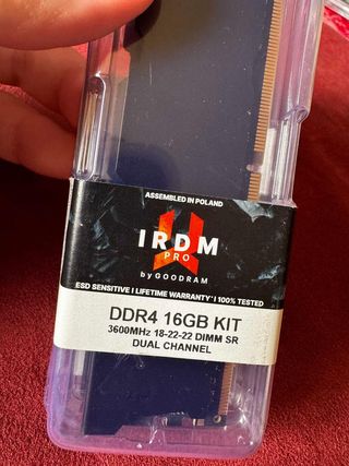 Memoria RAM 16GB DDR4 Goodram IRDM Pro 3600MHz