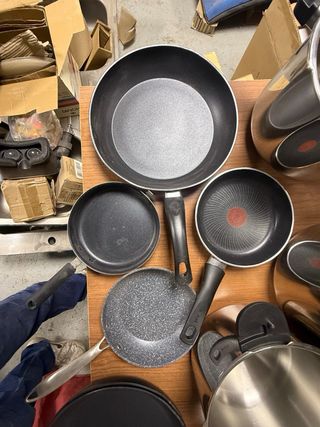 Lote Ollas sin tapas y Sartenes