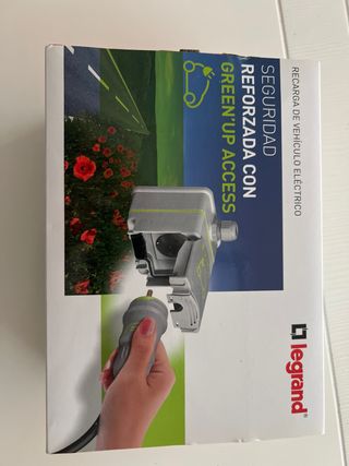 Enchufe Recarga de vehículo electro.