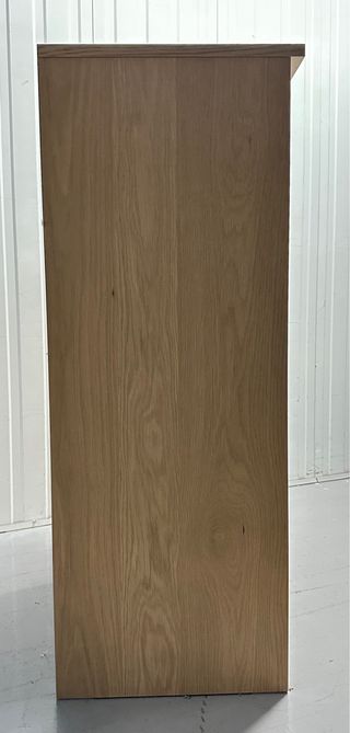 Cómoda 6 cajones Ikea Malm Roble Blanco Chapado