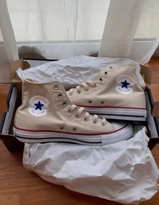 Converse Chuck Taylor Natural Ivory Sin Estrenar
