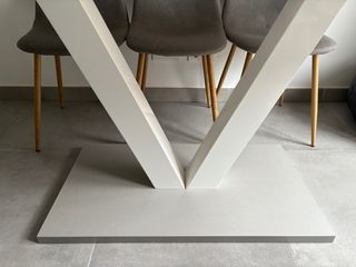 Mesa de comedor blanca, NO SILLAS