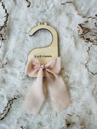 Separadores Roupa Bebé Madeira 7 Peças