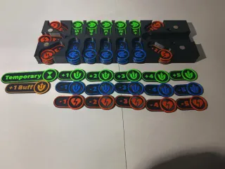 Contadores 3D Riftbound Tokens