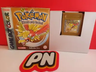 Pokemon Oro Game Boy DMG-AAUS-ESP