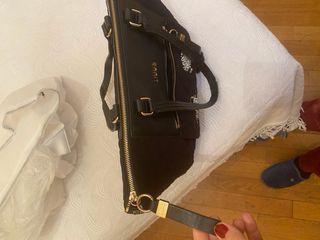 Borsa Liu Jo nera con applicazioni