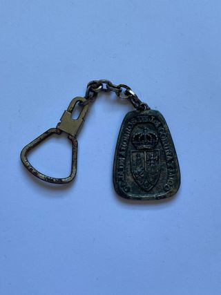 Lote llaveros de bancos vintage antiguos