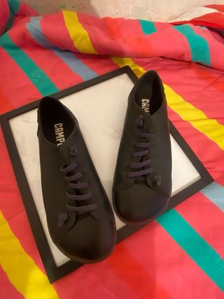 Camper Peu Cami Scarpe Uomo Pelle Nere