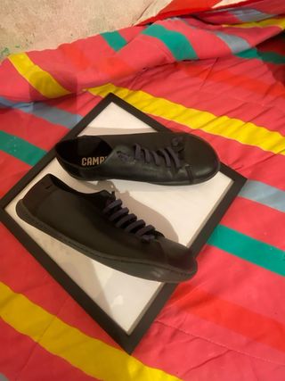 Camper Peu Cami Scarpe Uomo Pelle Nere