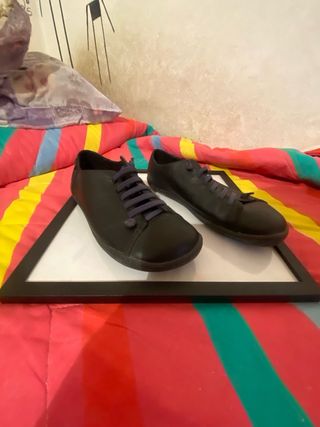 Camper Peu Cami Scarpe Uomo Pelle Nere