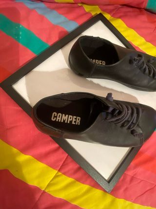 Camper Peu Cami Scarpe Uomo Pelle Nere