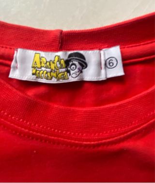 T-shirt Arancia Meccanica tg 6 anni bambino